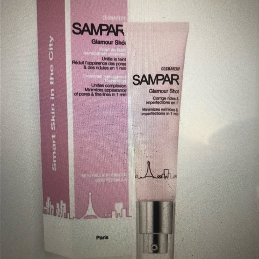 Cosmakeup Sampar Paris Glamour Shot Transparent Foundation Brand New in Box